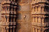 Mamallapuram - Tamil Nadu. The ruined Raya gopuram.